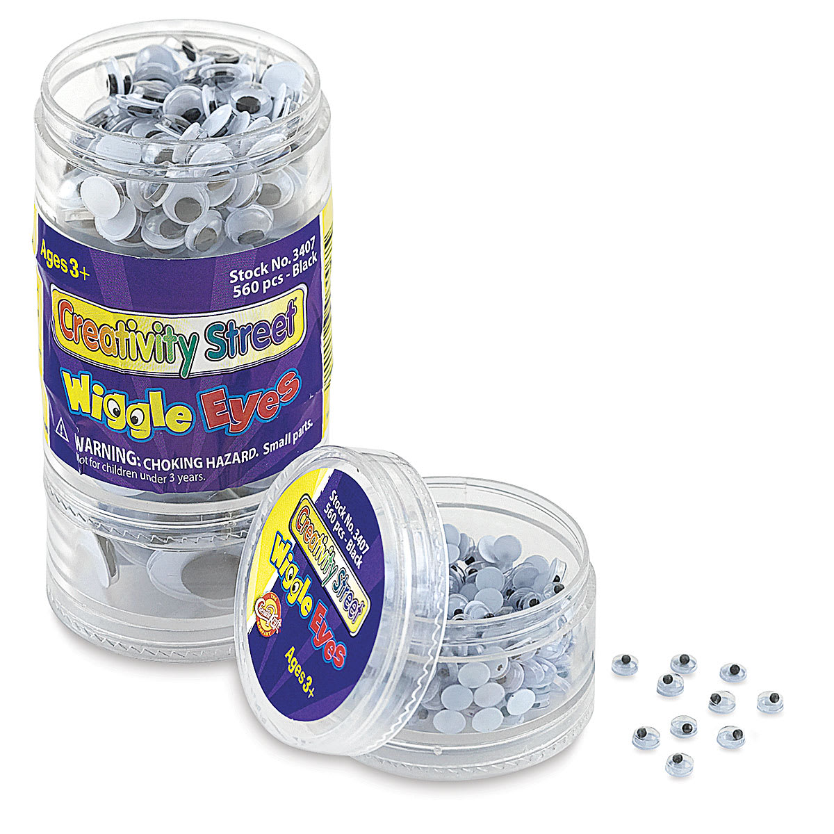 Creativity Street Wiggle Eyes Stack Pack