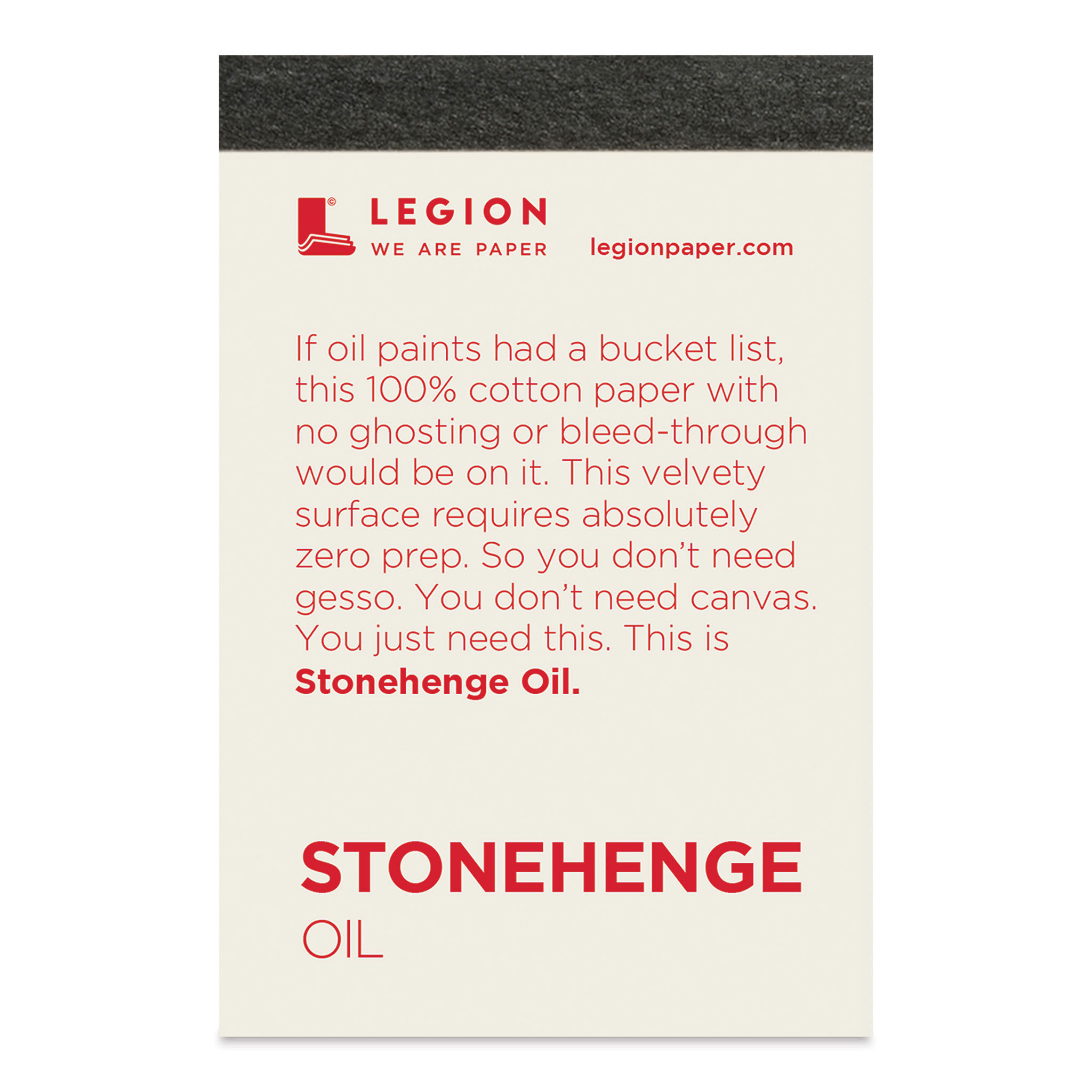 Legion Stonehenge Oil Paper Mini Pad