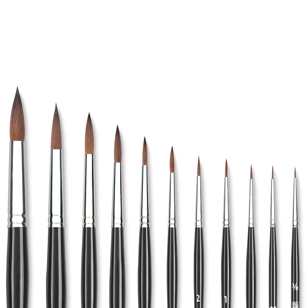 Princeton Siberia Series 7050 Natural Kolinsky Sable Brushes