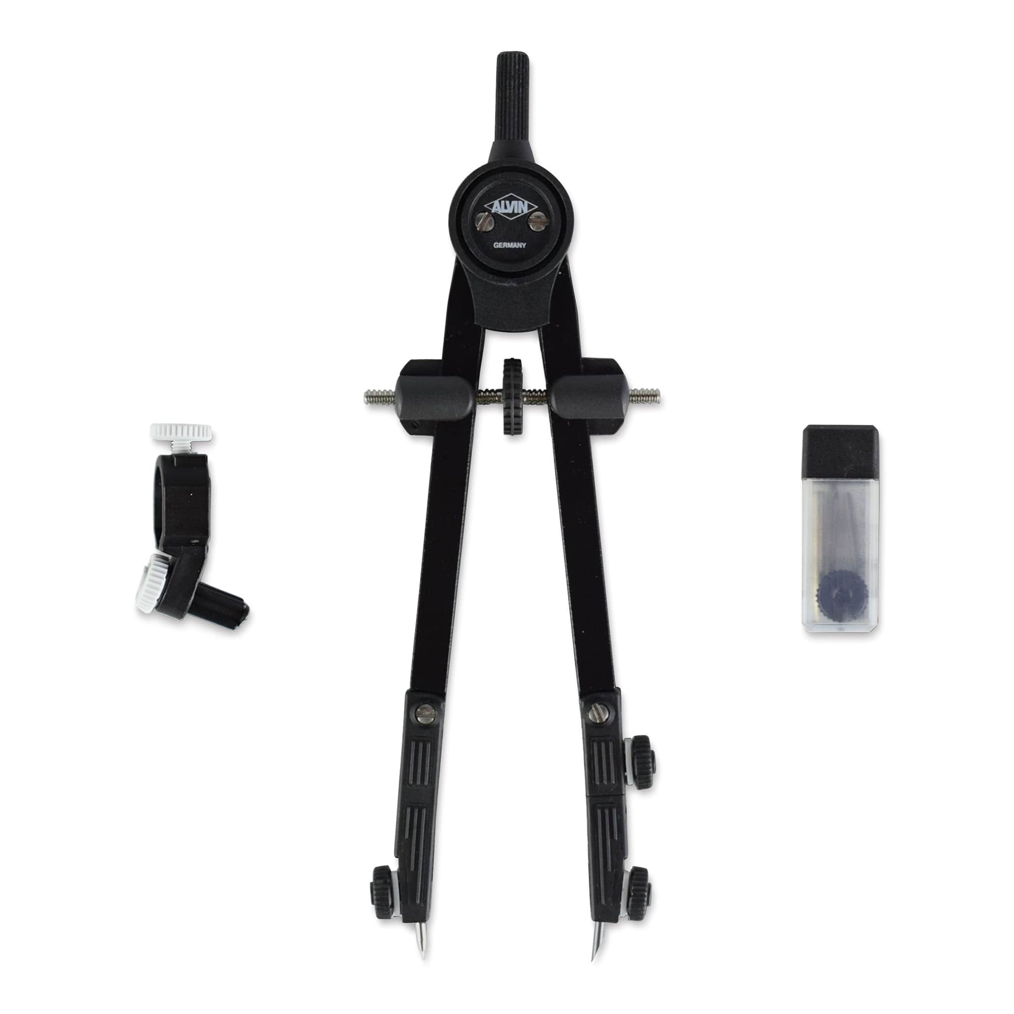 Alvin Introductory Bow Compass with Universal Adapter