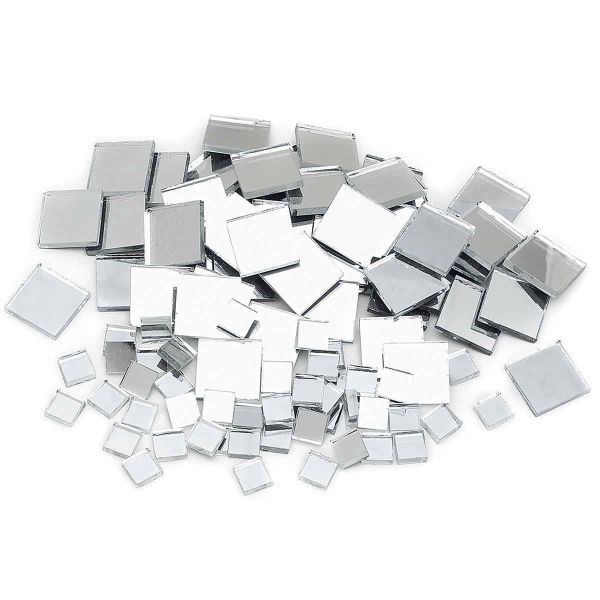 Mosaic Square Mirror Tiles