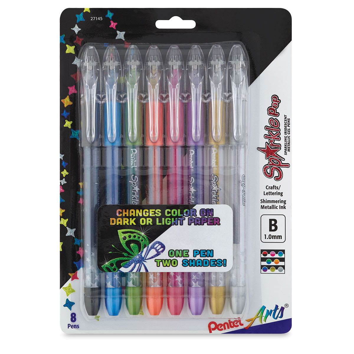 3本セットThe POnist in Glow PenC Bubble1000 Pentel Sparkle Pop Pen Set | BLICK Art Materials