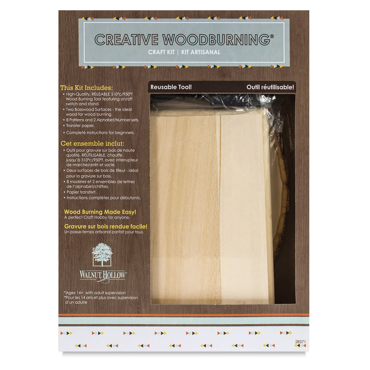 ALPHA & CRAFT WOOD WORKS INC 5個セット Walnut Hollow Creative Woodburning Kits | BLICK Art Materials