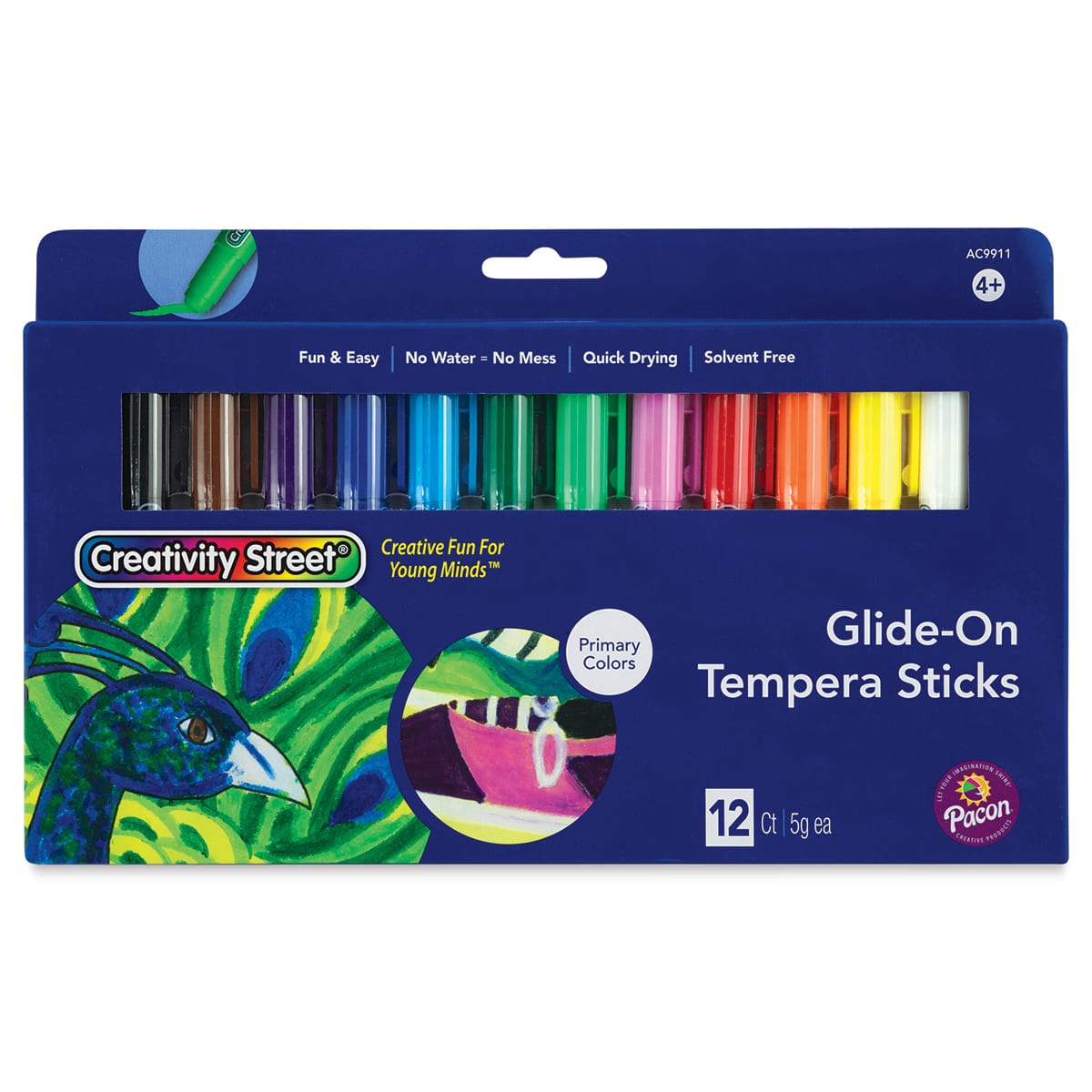 Creativity Street Glide-On Tempera Stick Sets