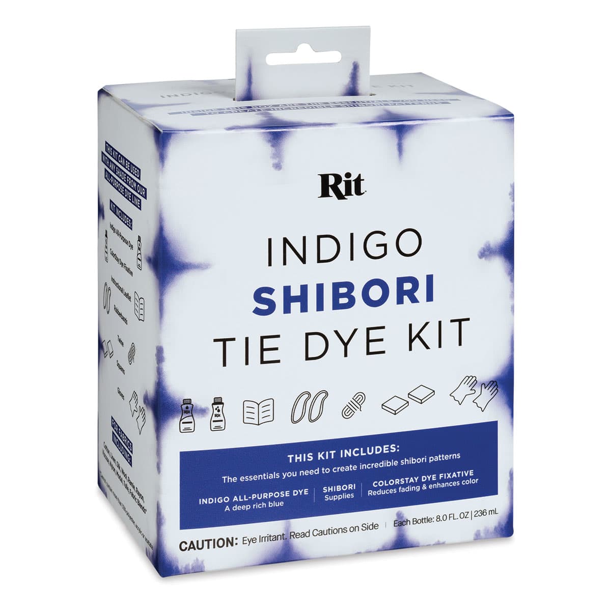 Rit Indigo Shibori Tie Dye Kit | BLICK Art Materials