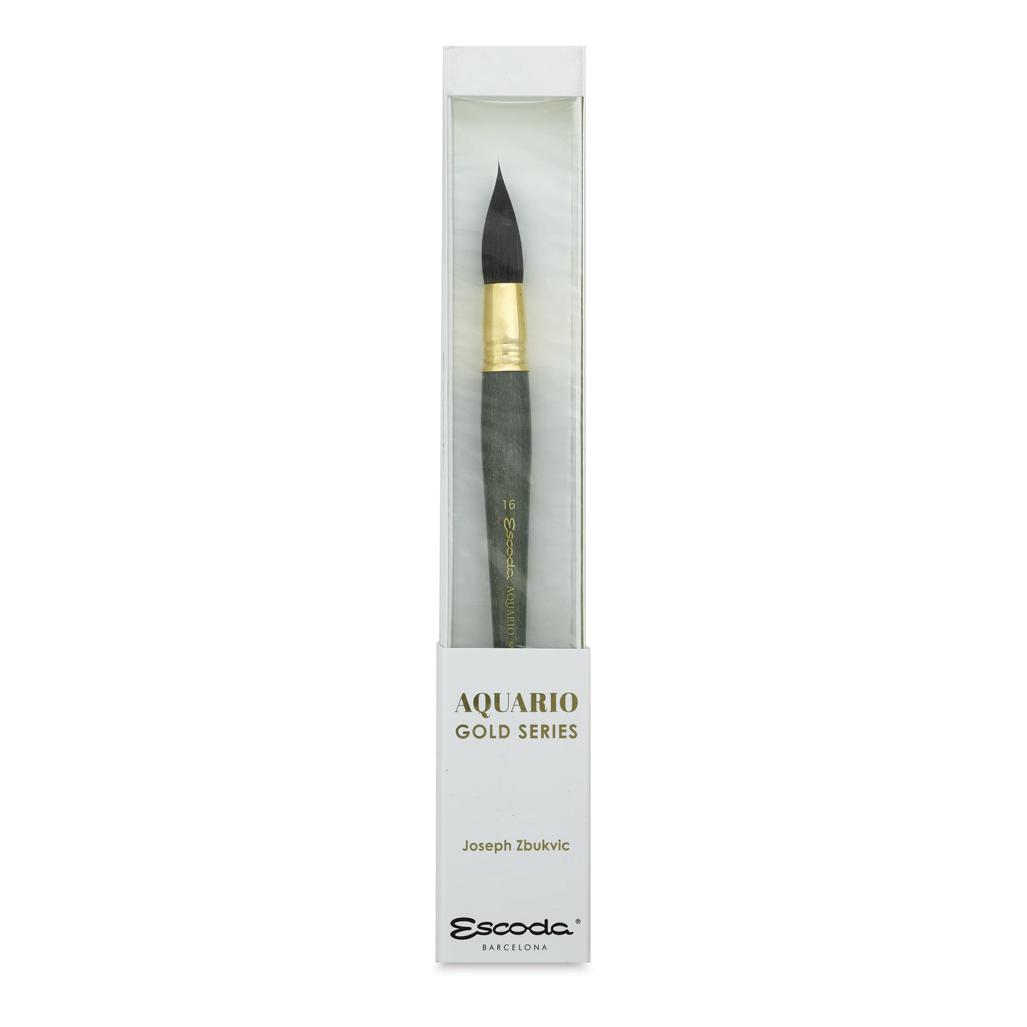 Escoda Aquario Gold Squirrel Mop Brushes | Utrecht Art Supplies