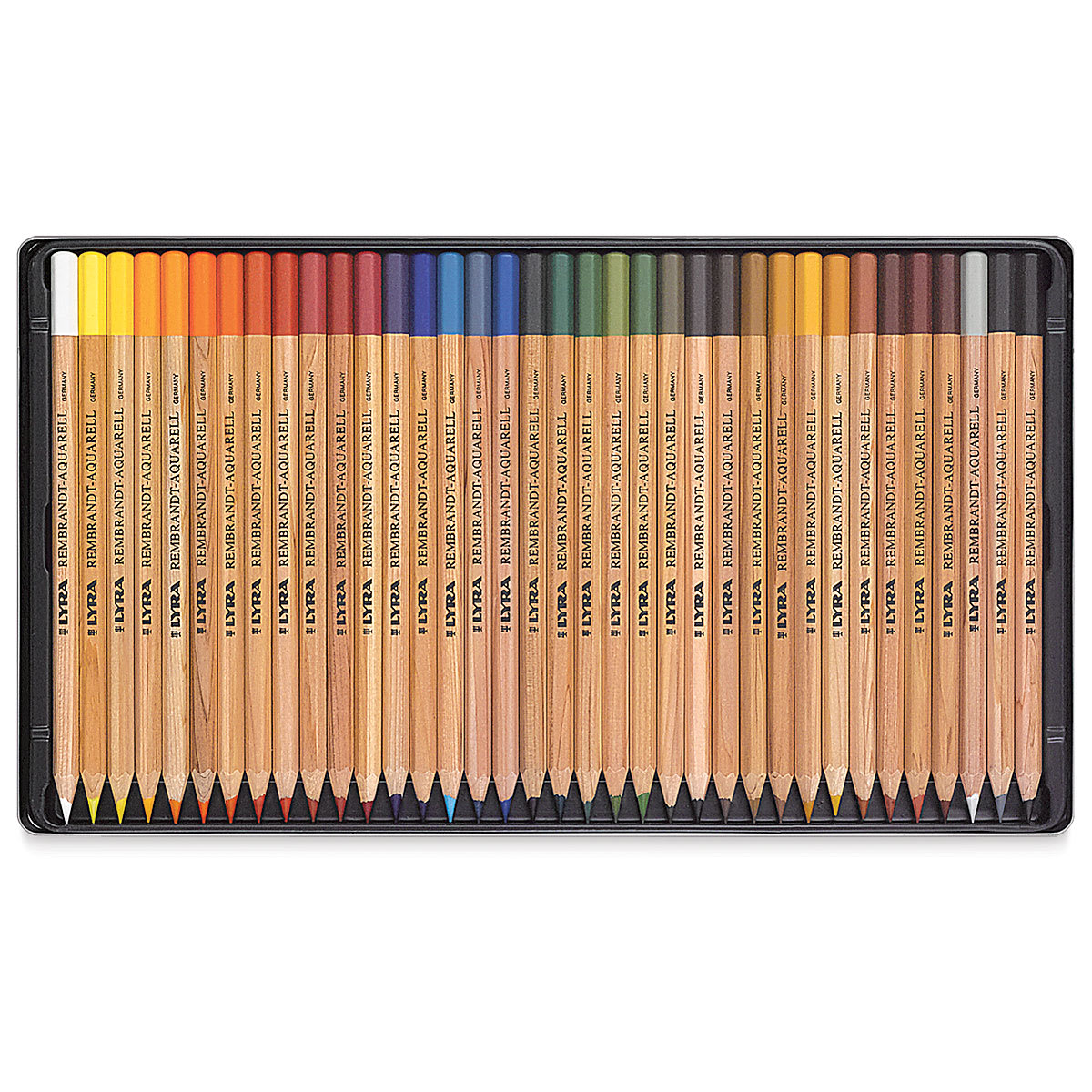 Lyra Rembrandt Aquarell Pencil Set - Assorted Colors, Set of 36