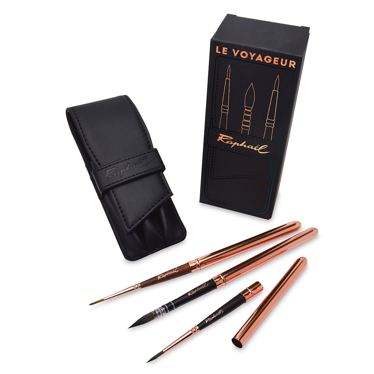 Raphaël Le Voyageur Travel Brush - Wallet, Set of 3