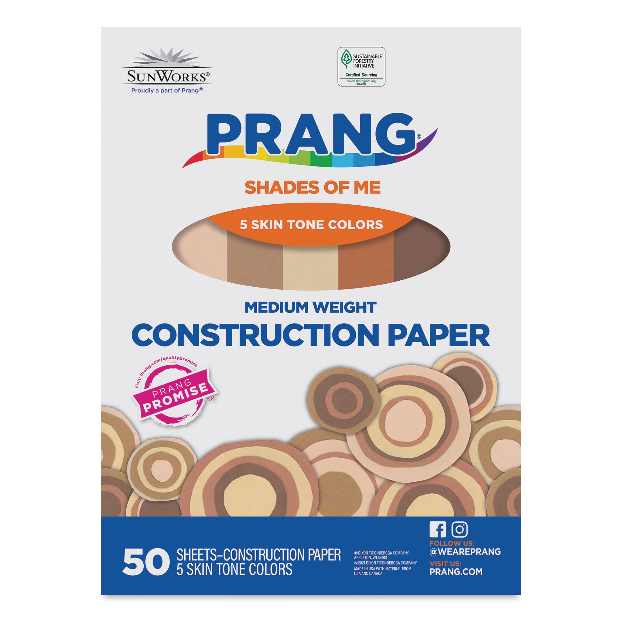 Prang Shades of Me Construction Paper