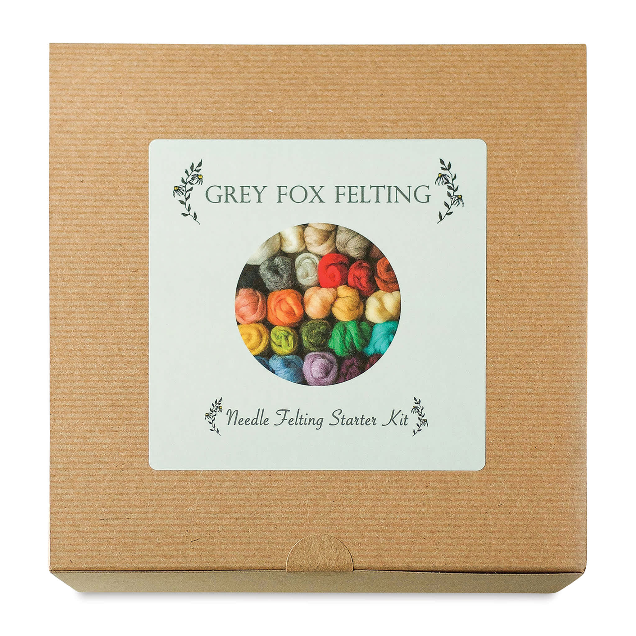 Grey Fox Felting Needle Felting Starter Kit
