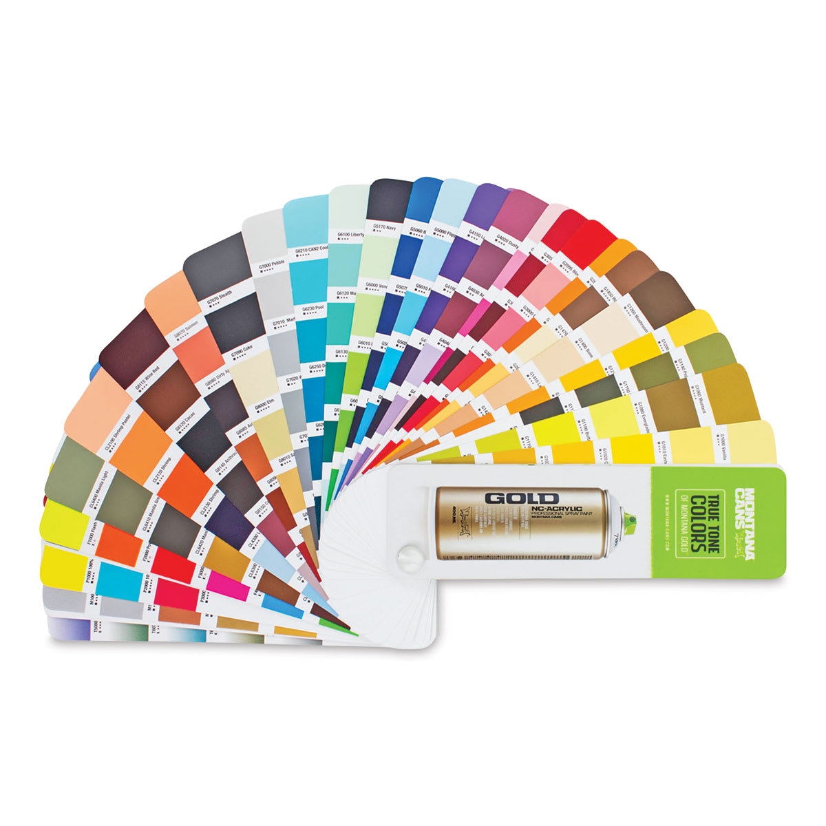 Montana Gold True Color Swatch Chart