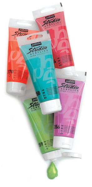 Pebeo High Viscosity Studio Acrylic Paints and Sets