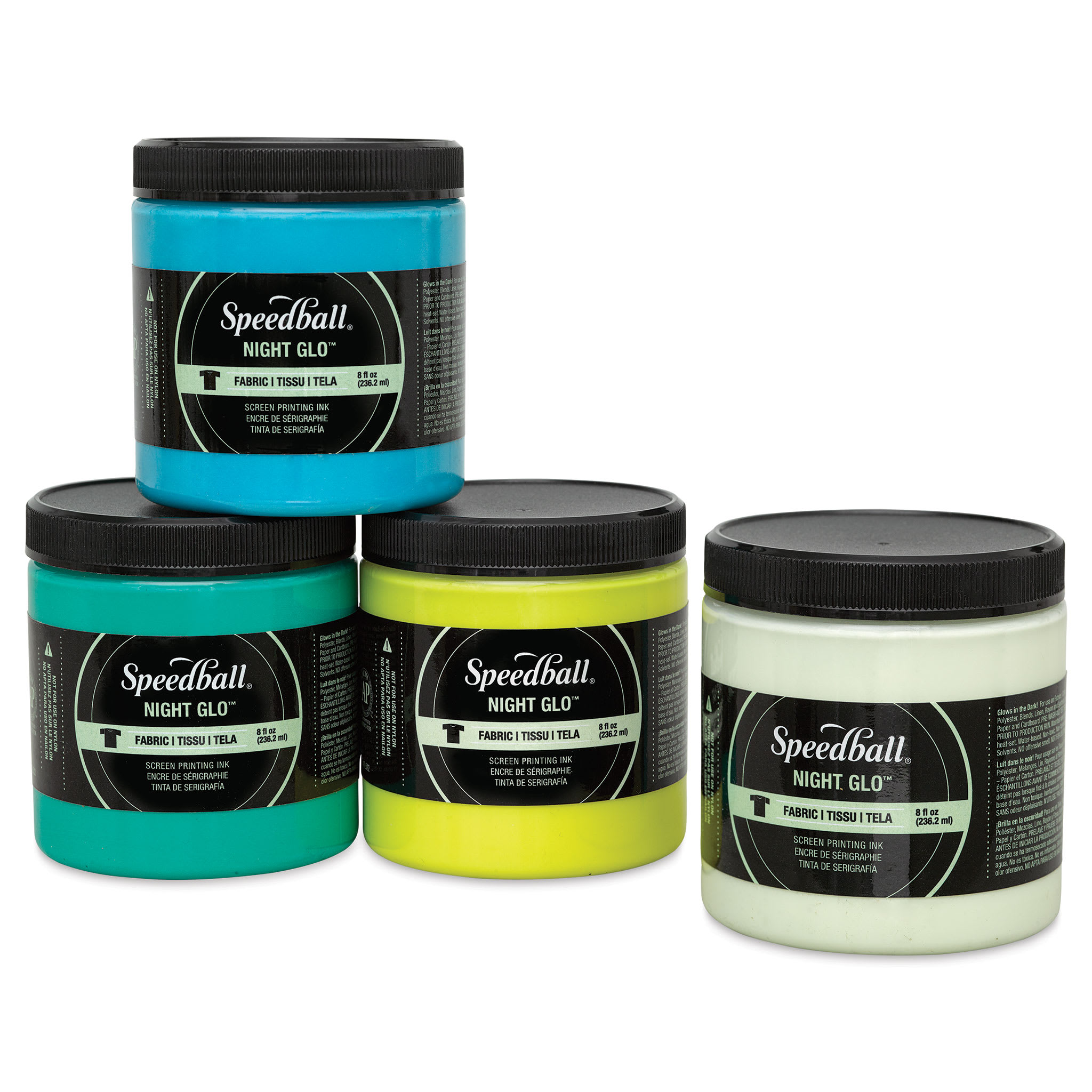 Speedball Night Glo Fabric Screen Printing Ink