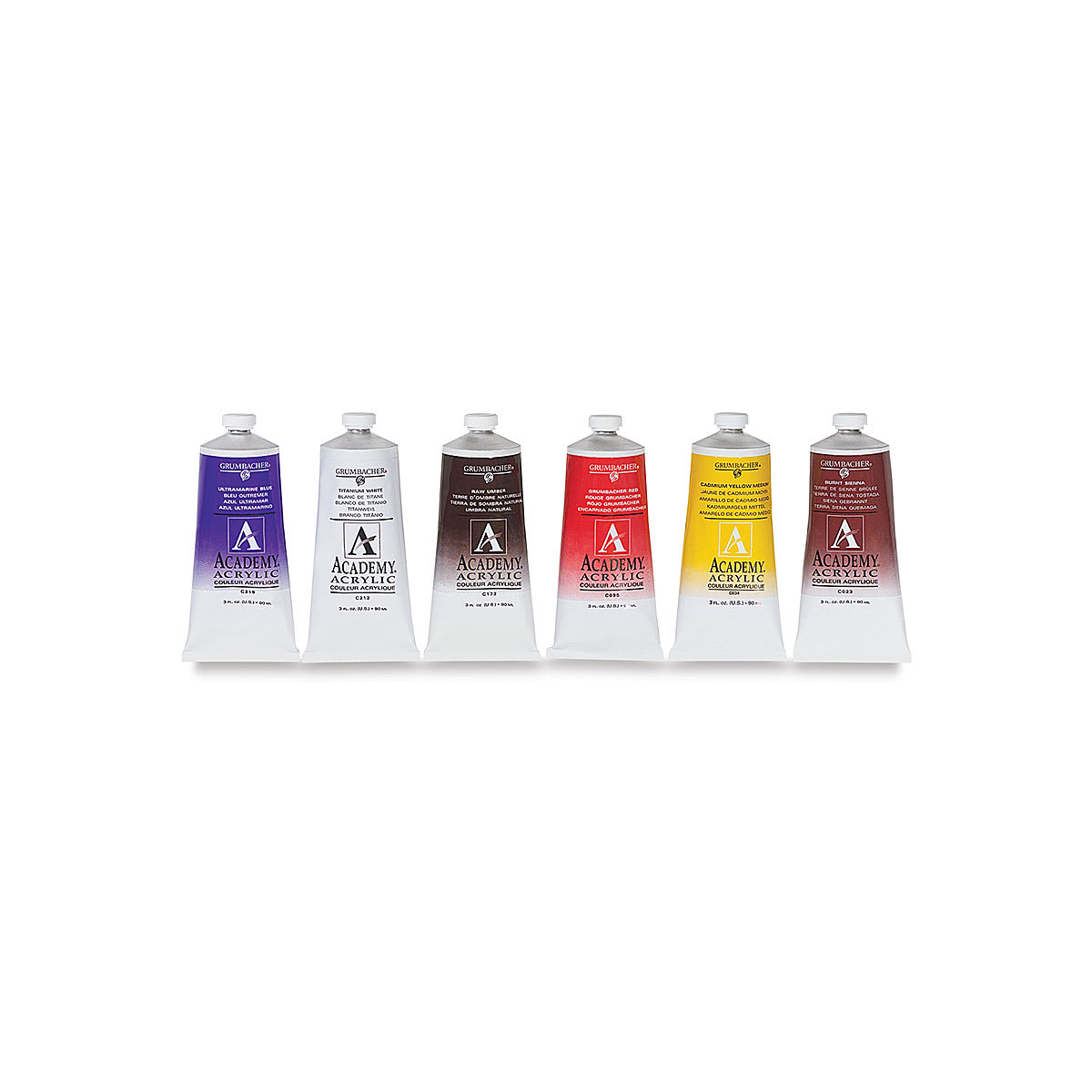 Grumbacher Academy Acrylic Paints and Set