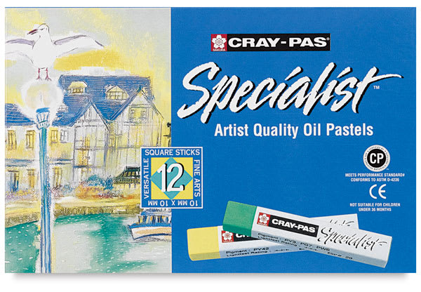 Sakura Cray-Pas Specialist Oil Pastel Set - Set of 12 | BLICK Art