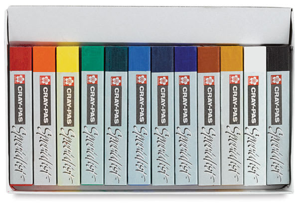 Sakura Cray-Pas Specialist Oil Pastel Set - Set of 12 | BLICK Art