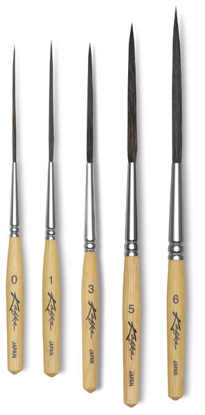 Kafka Design Pinstriping Brushes