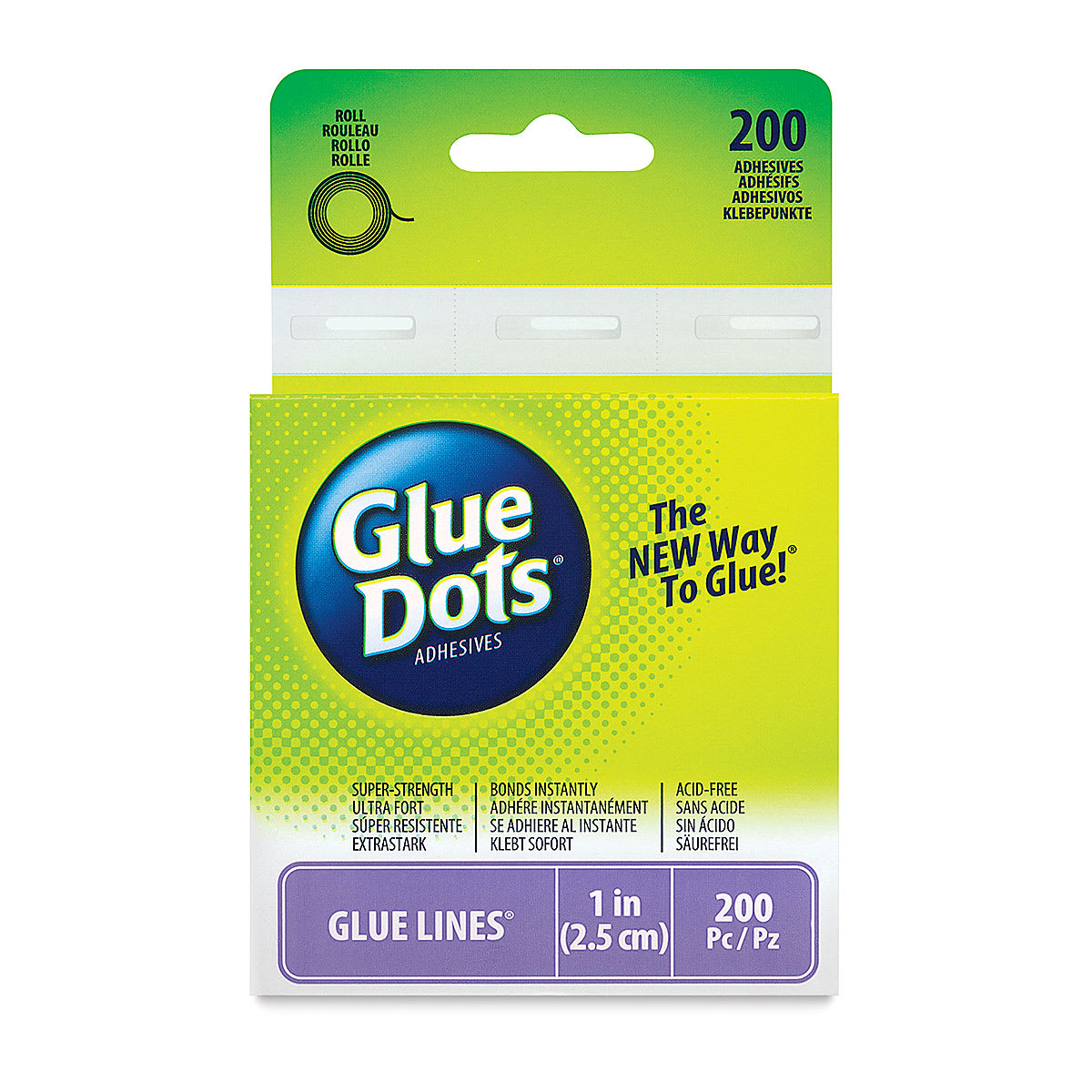 Glue Dots Glue Lines