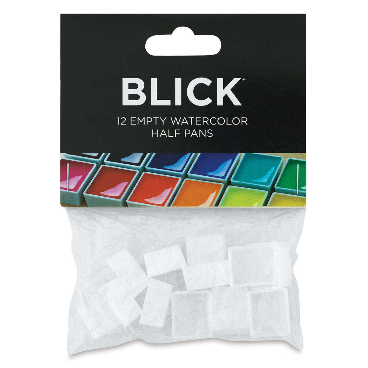 Blick Empty Watercolor Half Pans