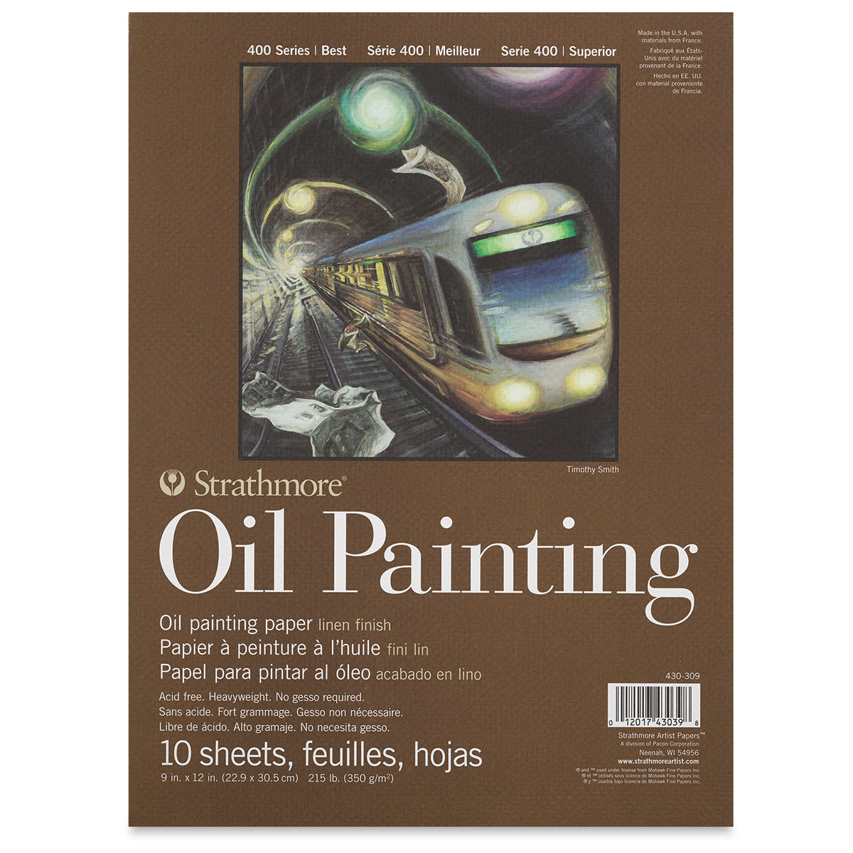 Strathmore 400 Series Oil Painting Paper and Pads