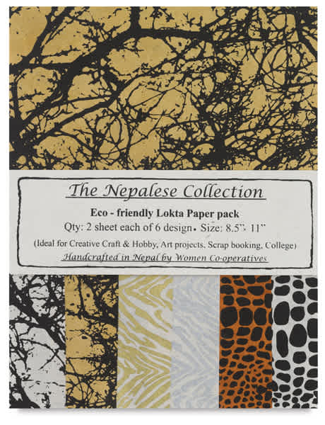The Nepalese Collection Lokta Paper Packs