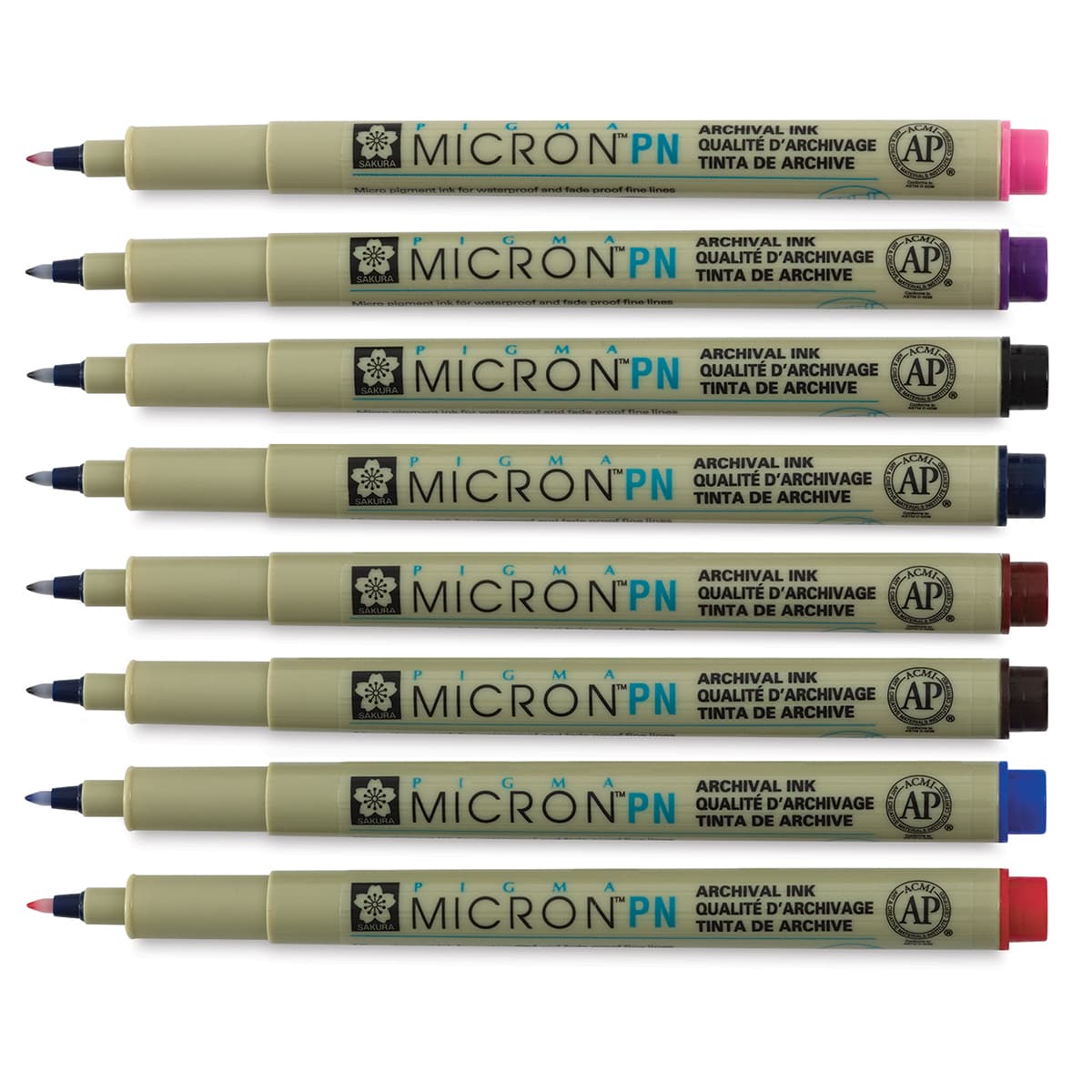 Sakura Pigma Micron PN Pens and Sets