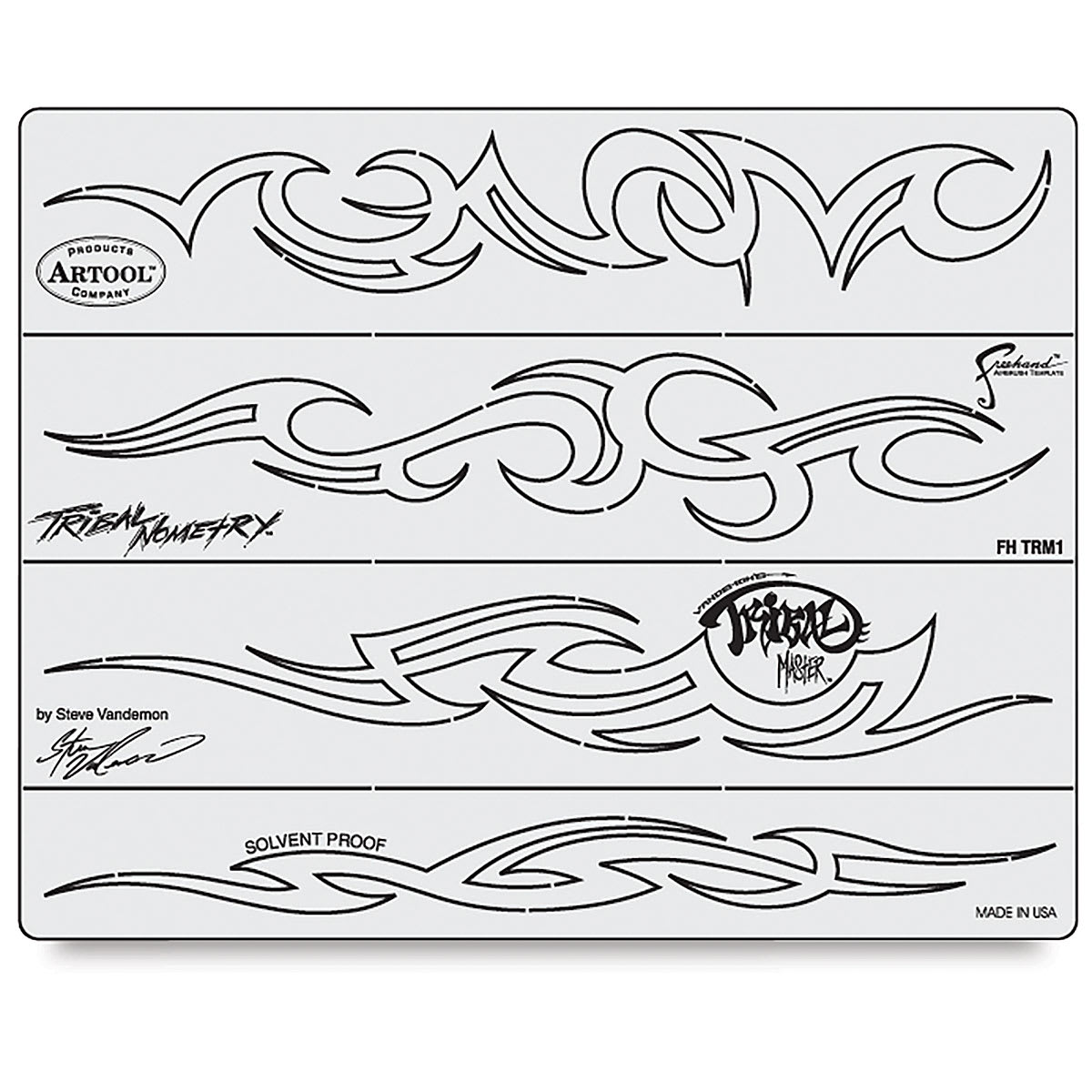 Artool Tribal Master Freehand Templates