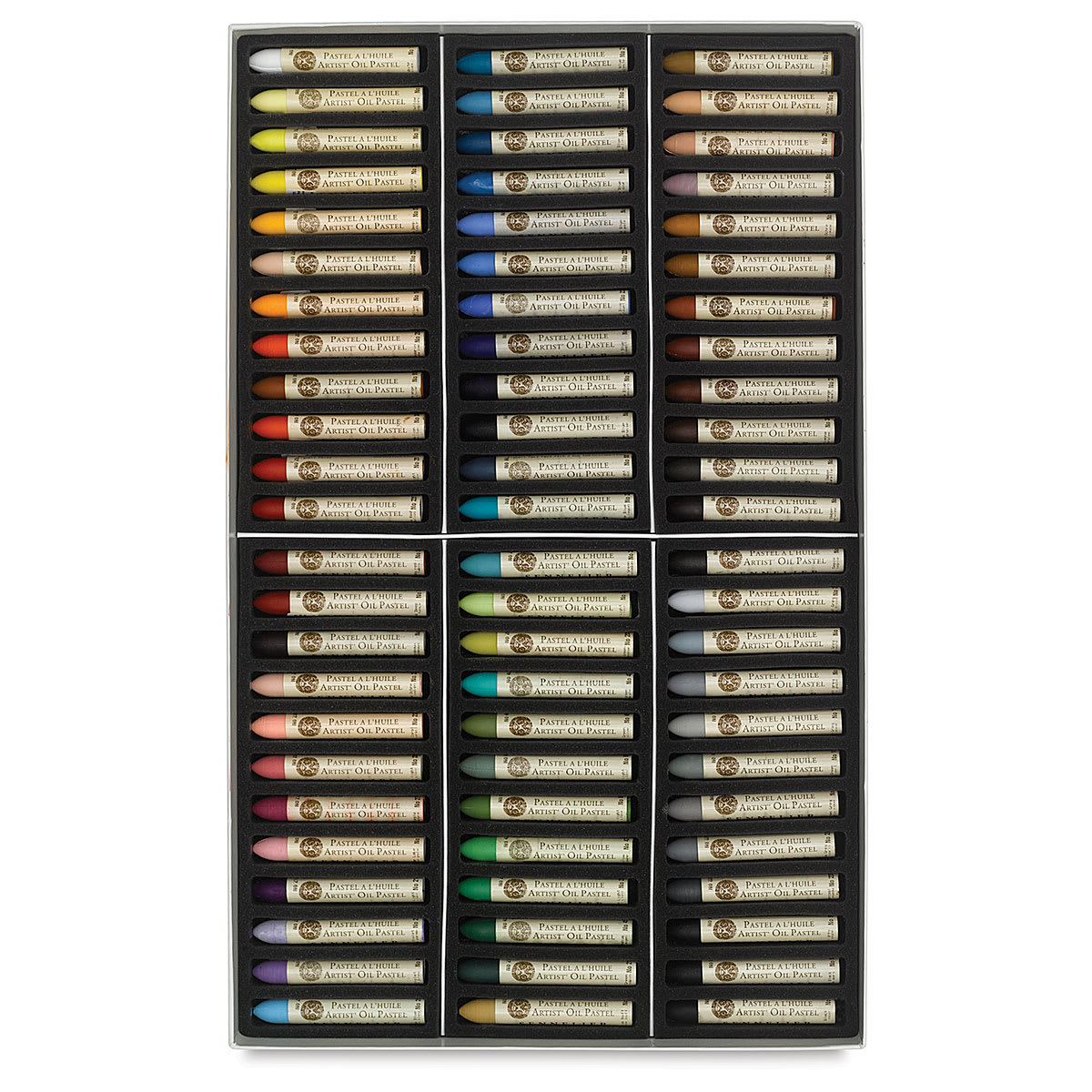 Sennelier Oil Pastel Set - Assorted Colors, Set of 72