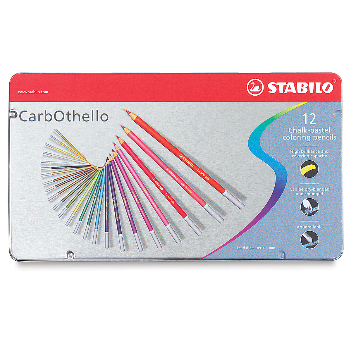 Stabilo CarbOthello Pastel Pencil Sets - Set of 12| Utrecht Art 