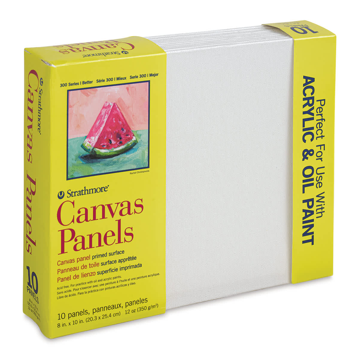 Strathmore 300 Series Cotton Canvas Panel Packs