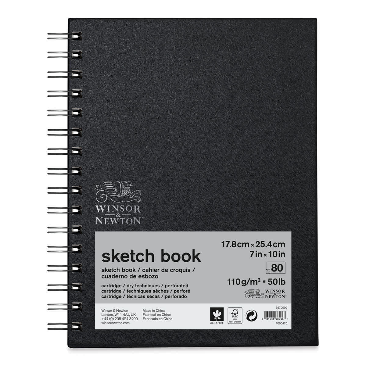 Winsor & Newton Spiral Sketchbooks Winsor & Newton Spiral Sketchbooks