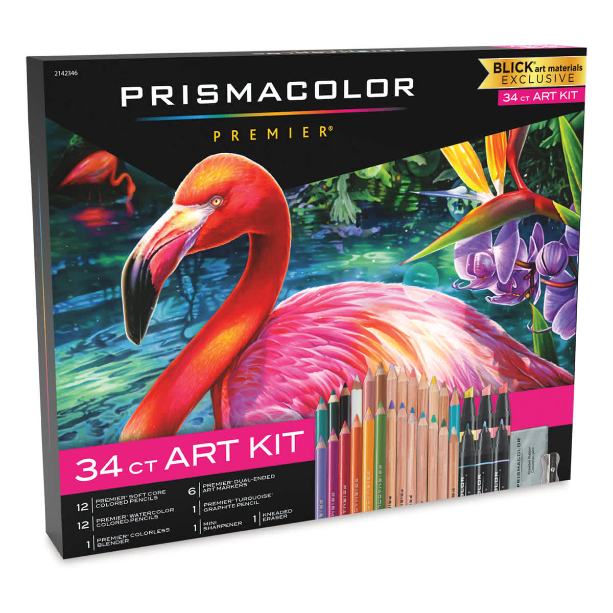 Prismacolor Premier Mixed Media 79色 Prismacolor Premier 79 Pieces Mixed Media Set; Drawing
