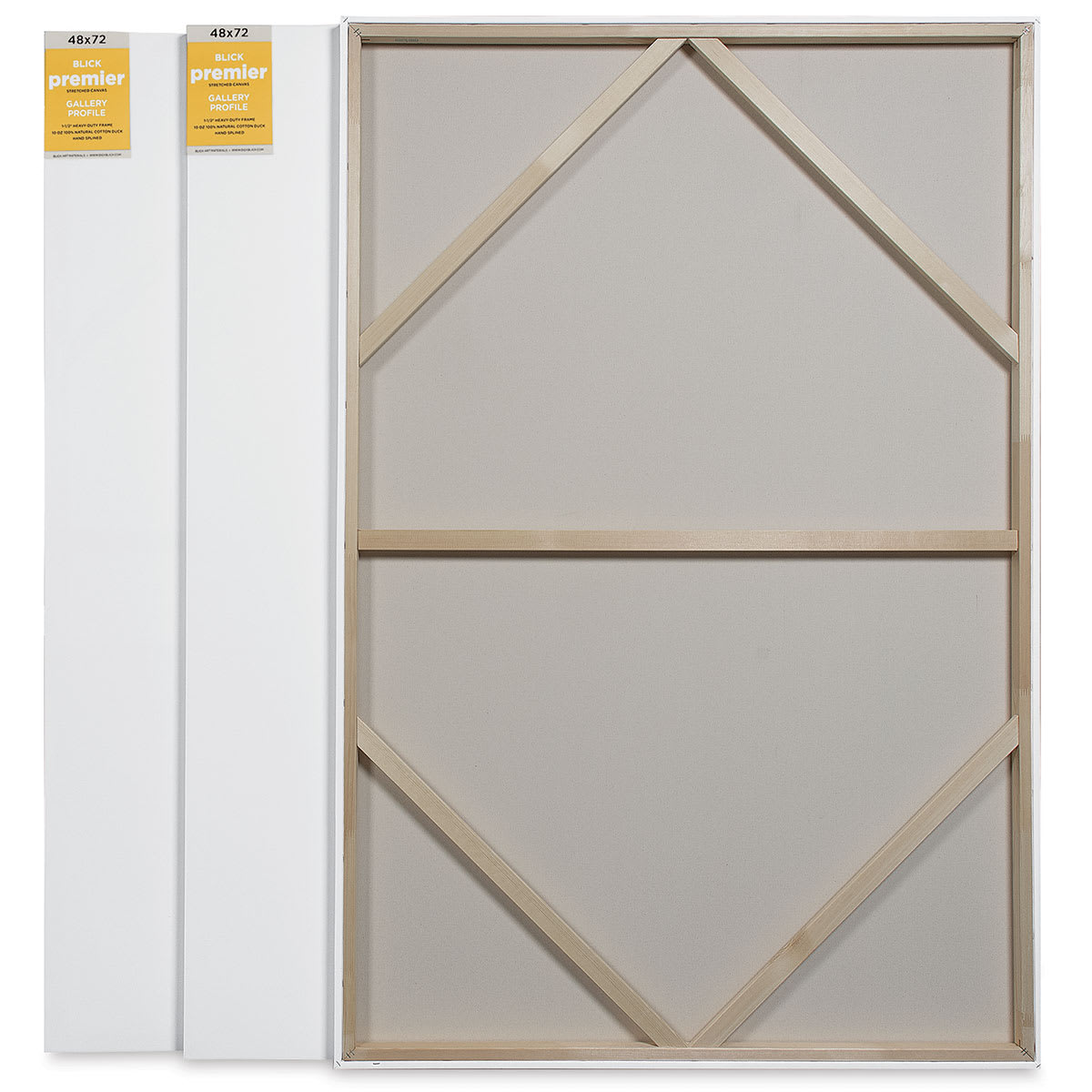 Blick Premier Gallery Profile Cotton Canvas - 48'' x 72'', Pkg of