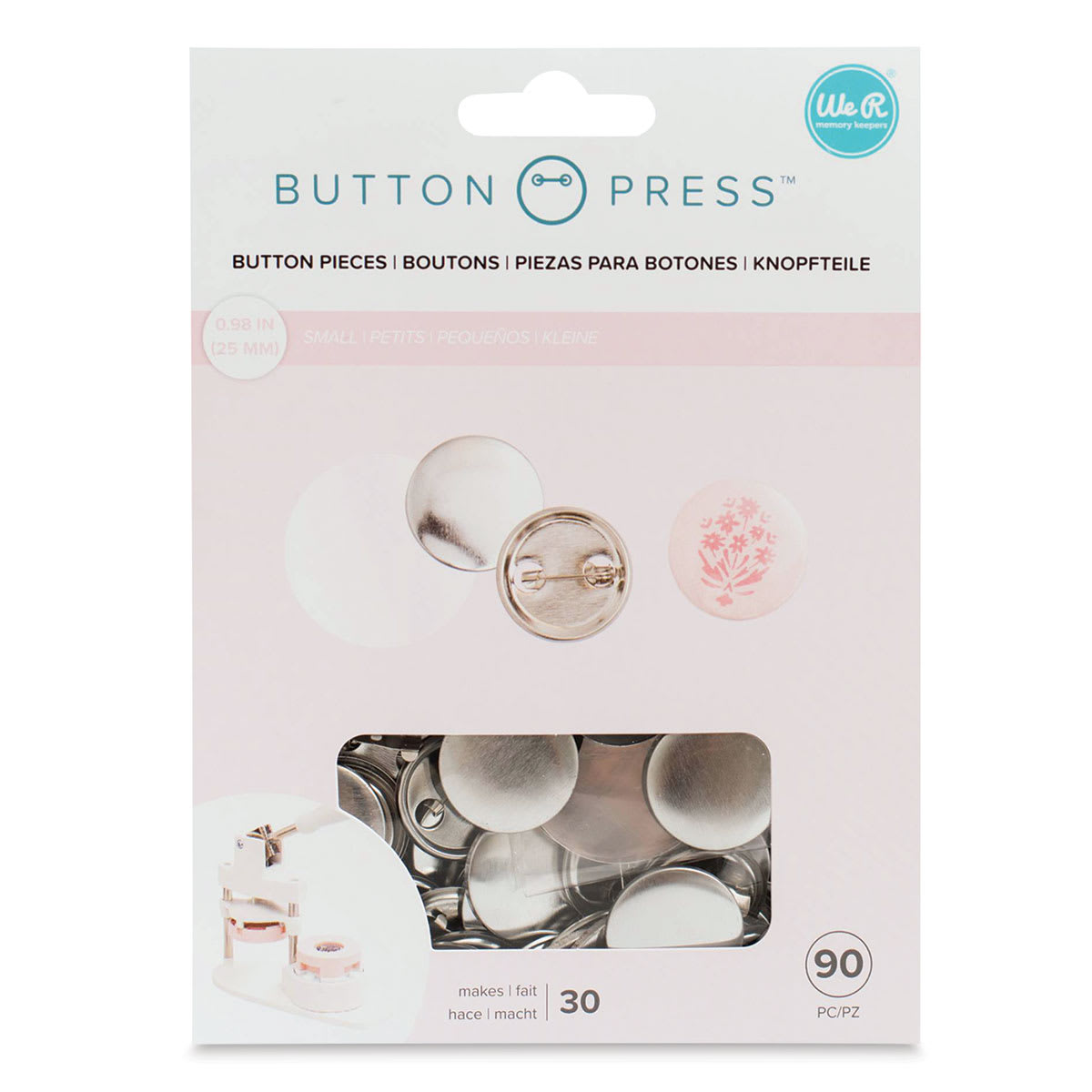 We R Memory Keepers Button Press Refills