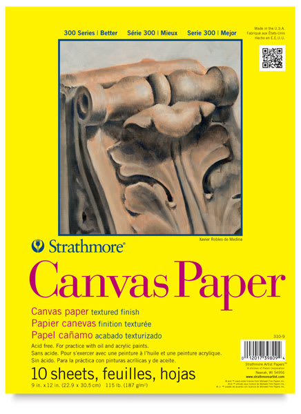Strathmore 300 Series Canvas Paper Pads 