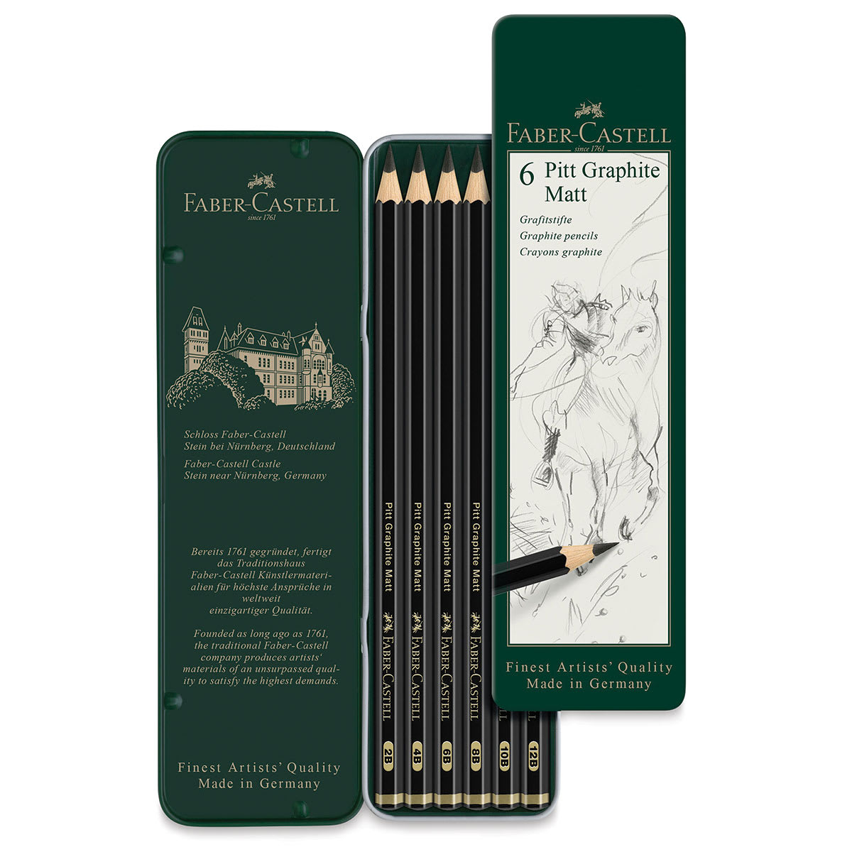 Faber-Castell Pitt Graphite Matte Pencils and Sets