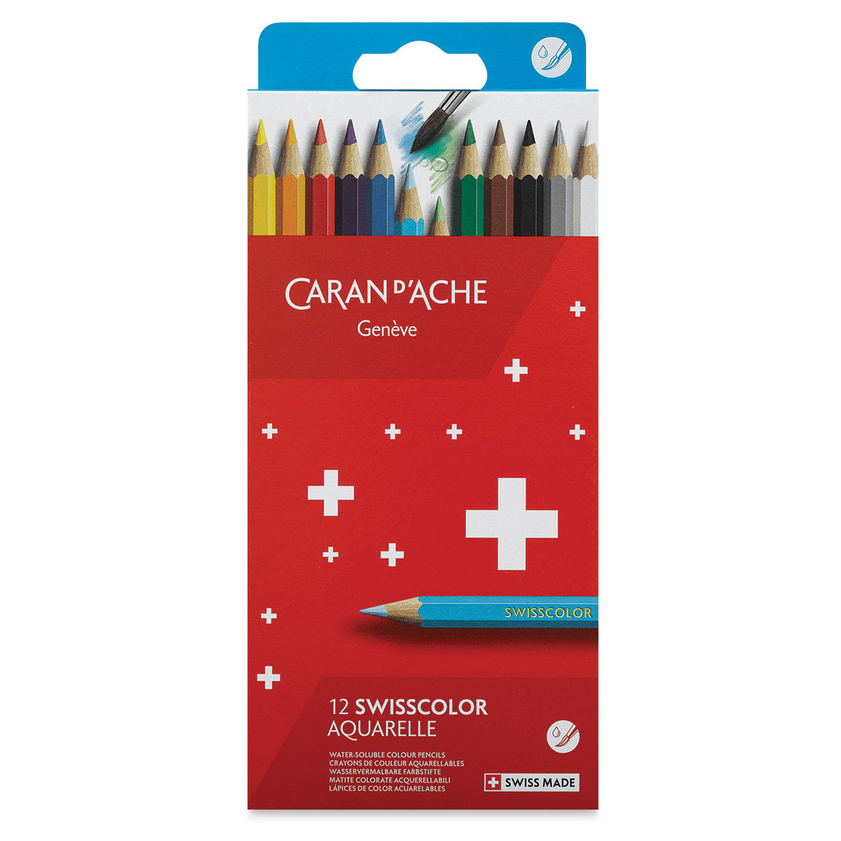 Caran d'Ache Swisscolor Aquarelle Colored Pencil Sets