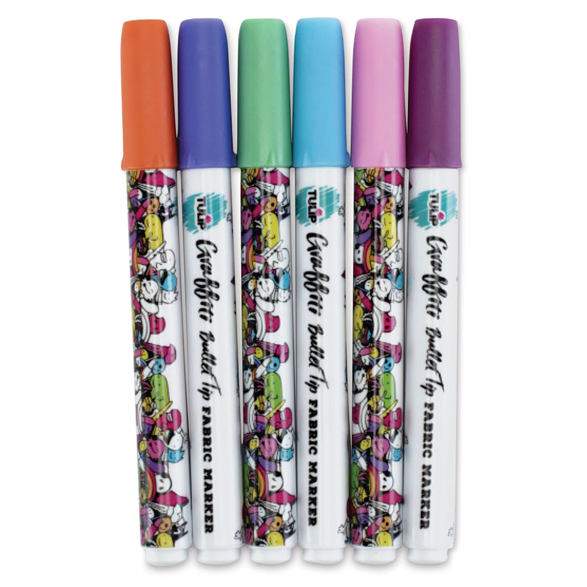 Tulip Graffiti Bullet Tip Fabric Markers