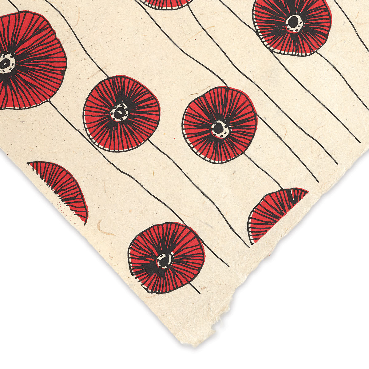 Floral Print Lokta Papers