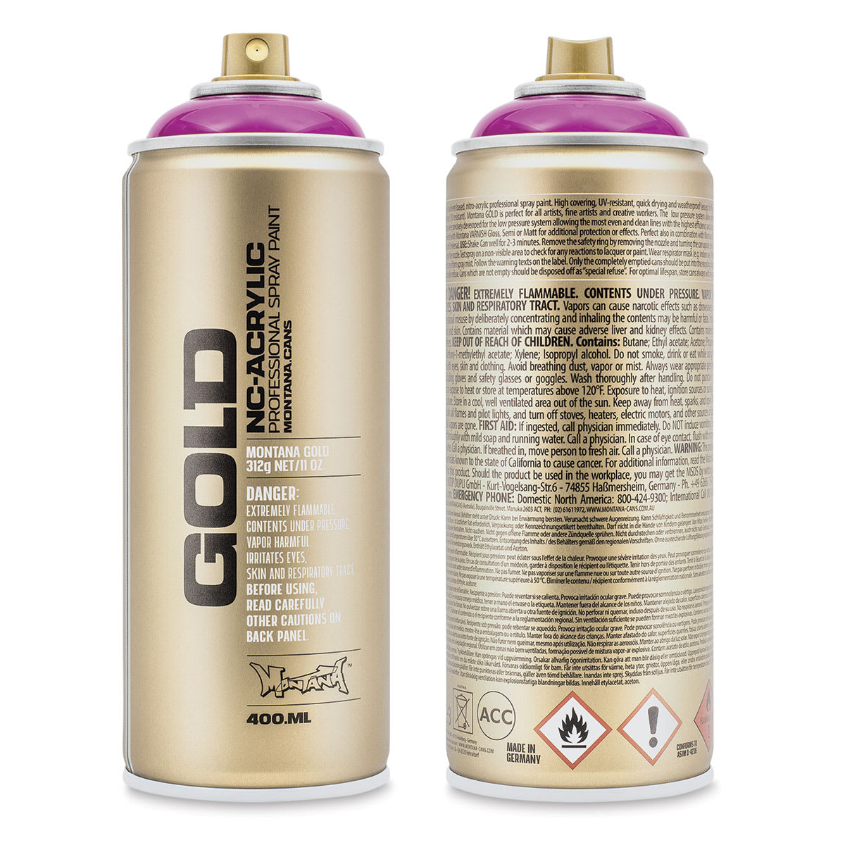 Montana Gold Acrylic Transparent Spray Paints