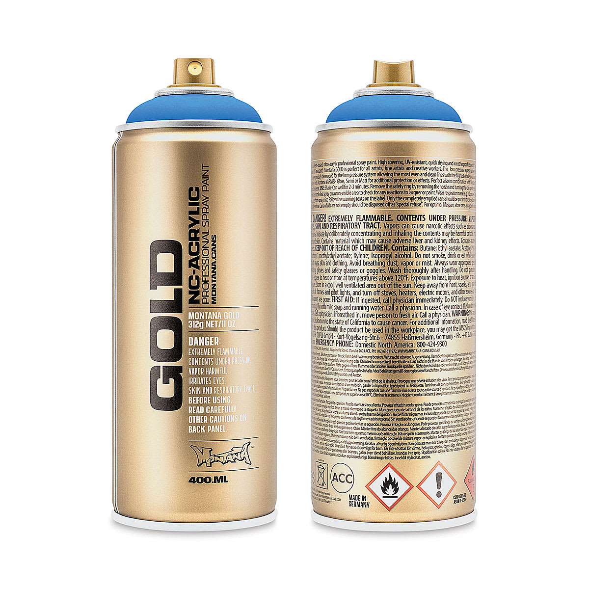 Montana Gold Acrylic Fluorescent Spray Paints