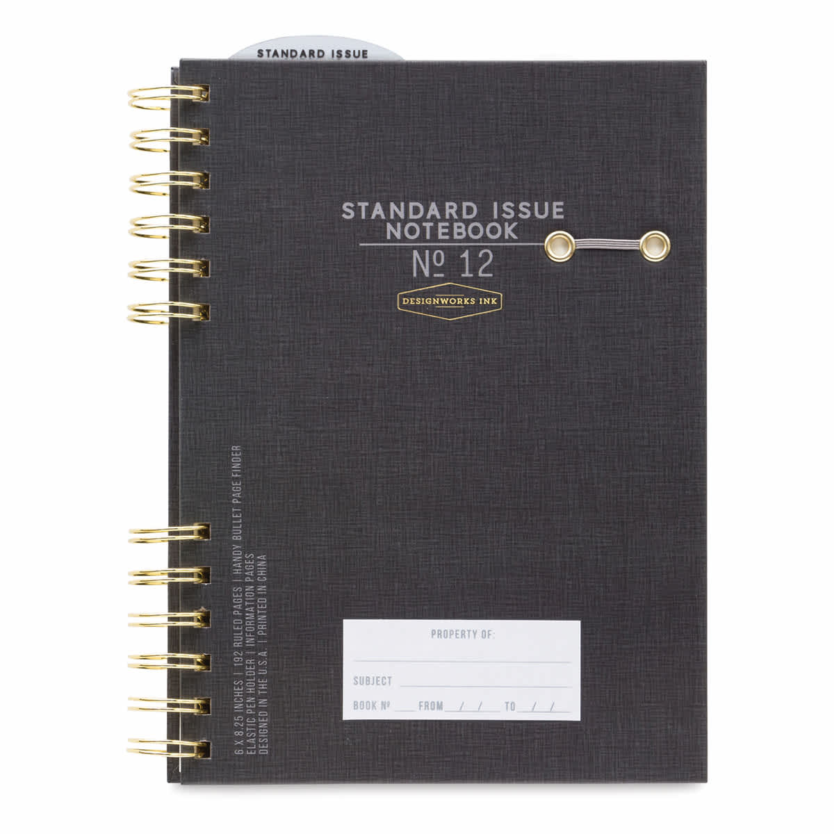 DesignWorks Ink Standard Issue Planner Notebook No. 12
