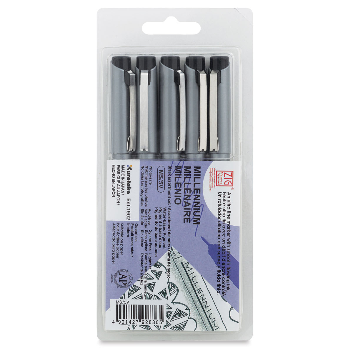 Kuretake Zig Millennium Fineliner Pen and Set