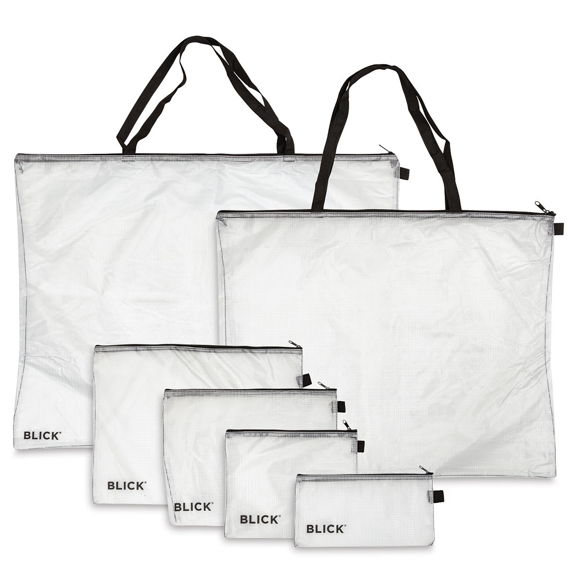 Blick Mesh Zipper Bags
