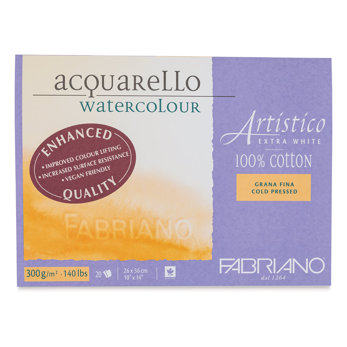 Fabriano Artistico Enhanced Watercolor Blocks