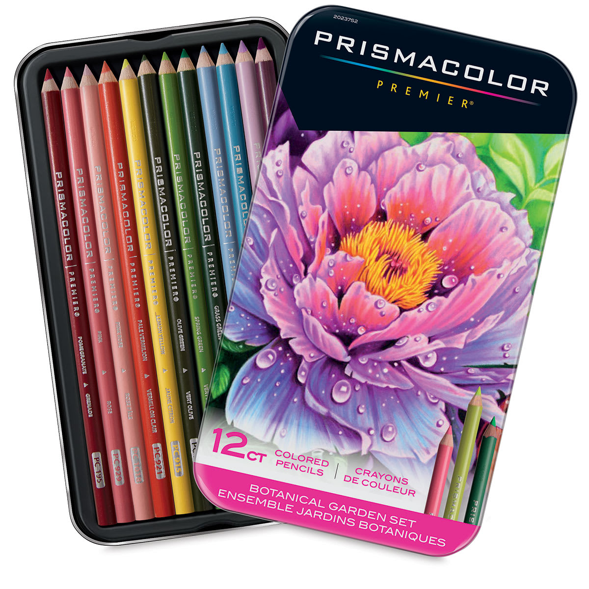Prismacolor Premier Colored Pencil - Botanical Colors, Set of 12
