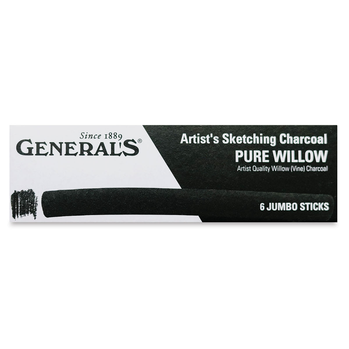 General's Jumbo Willow Charcoal
