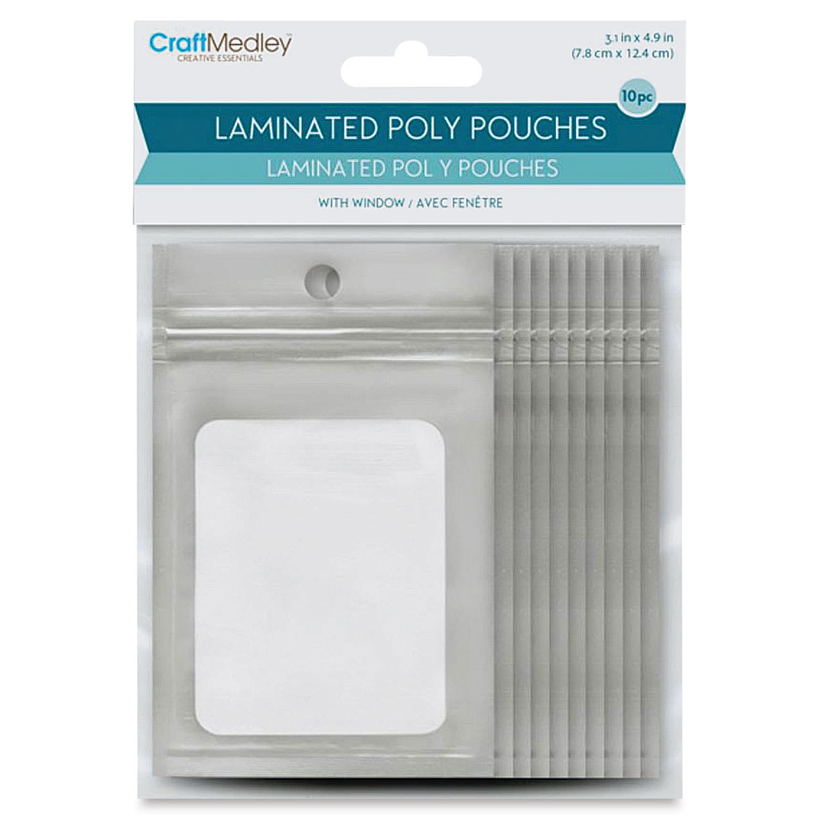 Craft Medley Laminated Zip Bags