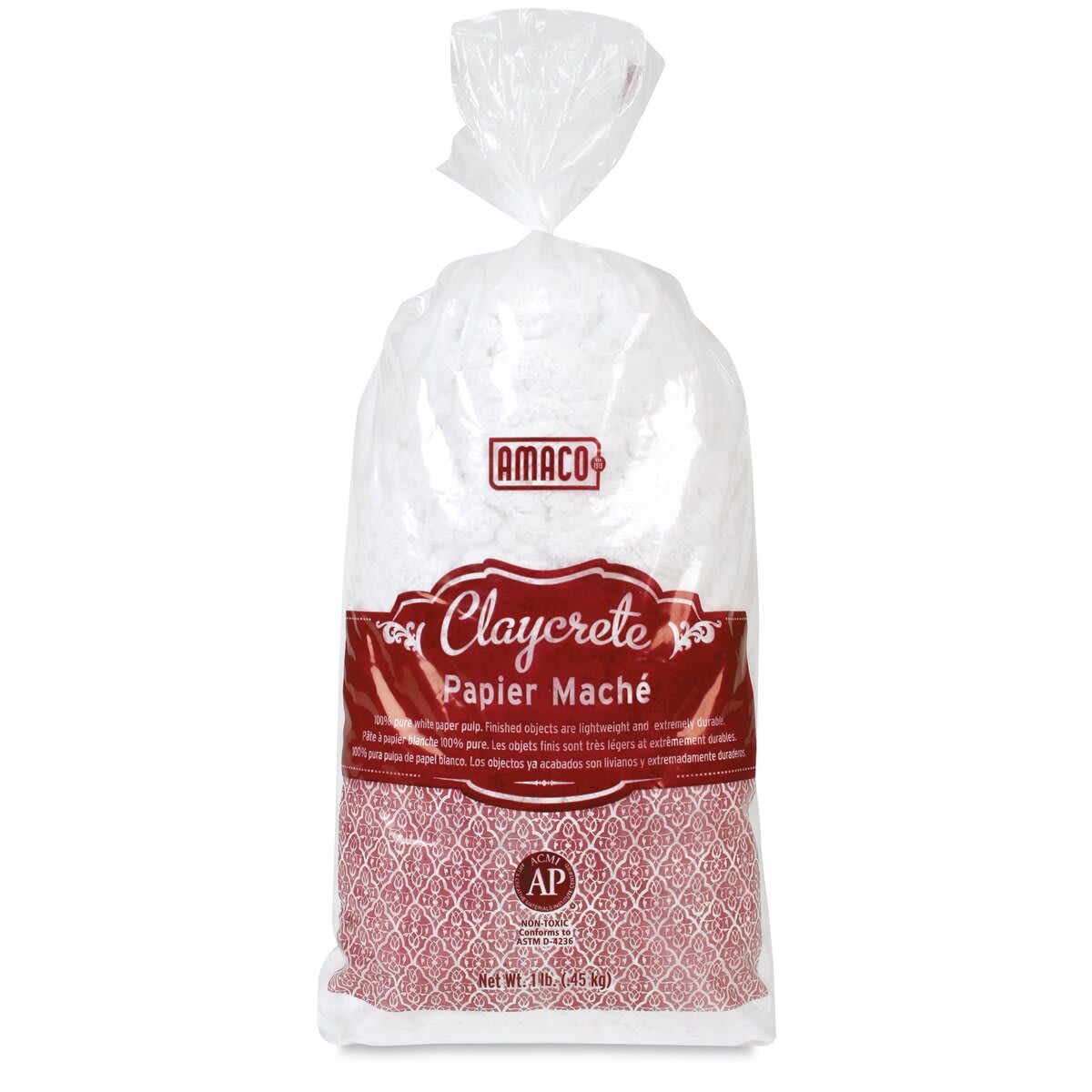 Amaco Claycrete Instant Papier Mâché
