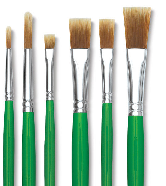 Blick Economy Golden Nylon Brushes and Sets